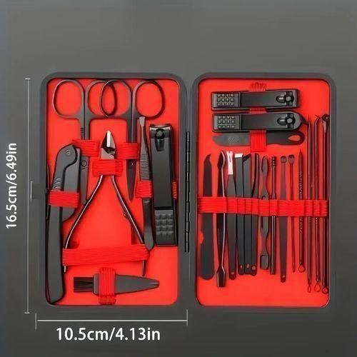 product_image_name-Generic-24pcs Manicure Stainless Steel Pedicure Kit Nail Scissors-3