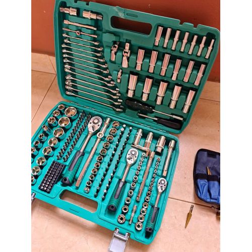 product_image_name-Generic-216pcs Mechanic Wrench Set/  Socket Tool Kit Set, Personal Car Repair Tool Set -1