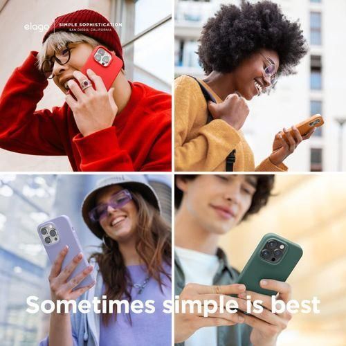 product_image_name-Generic-For Apple IPhone 14 Pro Max (6.7 Inch) Real Silicone Case With Inside Microfiber Lining Cover-3