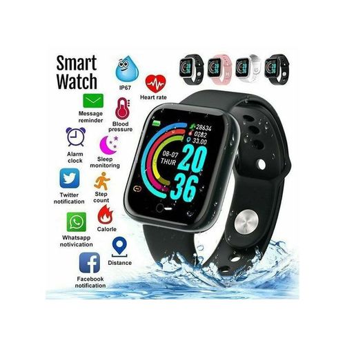 Generic Smartwatch Y 68 FITNESS HEALTH AND LIFESTYLE SMART WATCH. Best Price Online Jumia Kenya