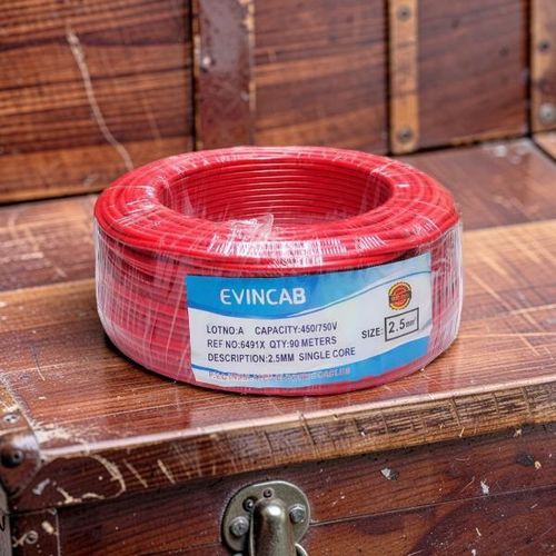 product_image_name-Evin-Red 2.5mm Single Core Cost-effective High Conductivity Wiring Cable -1
