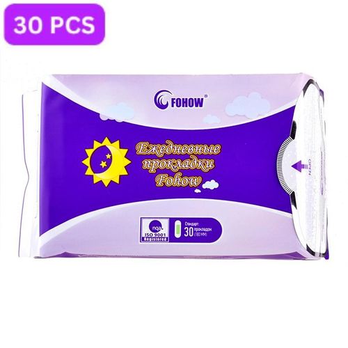 product_image_name-Fohow-THERAPUTIC DAILY PANTY LINERS EXTRA PROTECT SANITARY NAPKINS - (30 PCS)-1