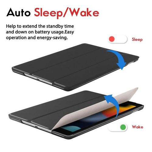 product_image_name-Generic-Apple iPad 10.2 7th Gen Tablet Case, Smart Magnetic Stand Flip Cover for Screen and Back Protection for Second Device-3