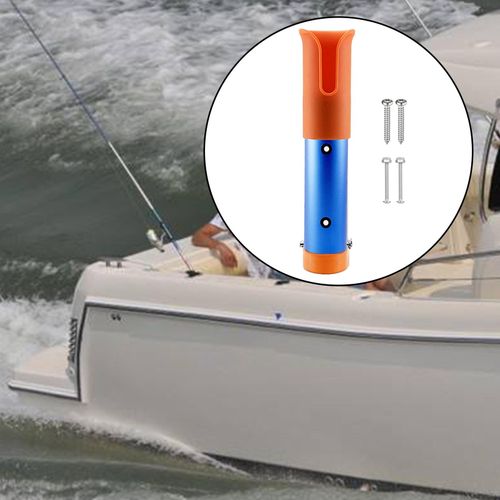 Generic Portable Boat Fishing Rod Holder Pole Blue @ Best Price Online