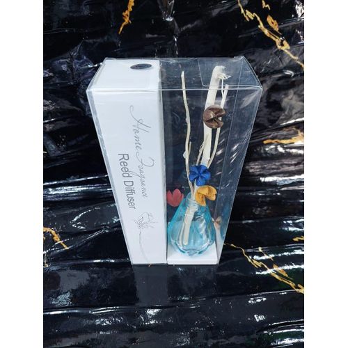 product_image_name-Generic-Decorative Flower Reed Diffuser Set – Glass/Ceramic Vase with 50ml Long-Lasting Essential Oil-1