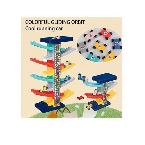 product_image_name-Generic-8 Layer Track Gliding Railcar Toy for Kids – Educational Racing Ramp Set for Fun, Coordination, and Early Development-1