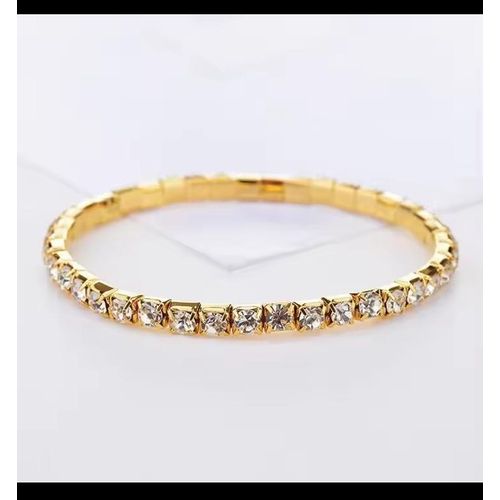 product_image_name-Fashion-LUXURY DIAMOND TENNIS BRACELET FOR WOMEN – SPARKLING RHINESTONE CRYSTAL BRACELET. ELEGANT JEWELRY GIFT -2