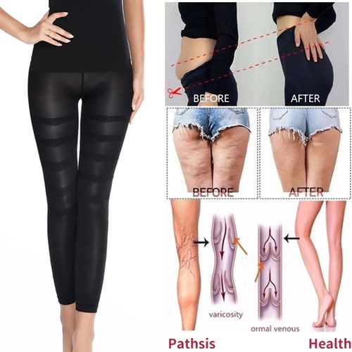 Shapewear Anti Cellulite Compression Leggings Leg Slimming Body