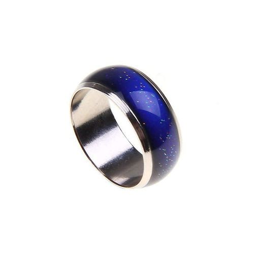 Adult Mood Ring, Stainless Steel Ring, Color Changing Mood Ring