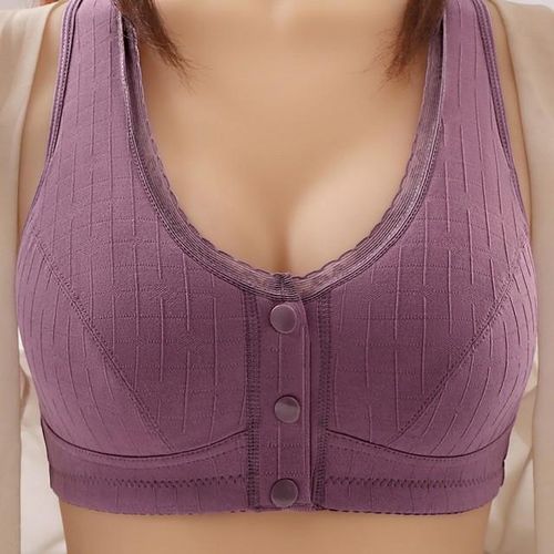 Women Plus Size Seamless Wire Free Lift Bra | FallSweet