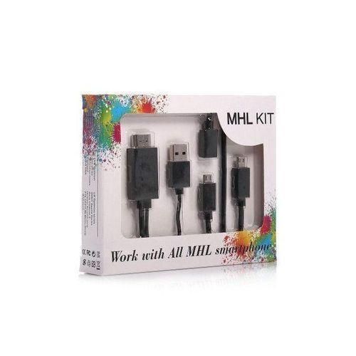 product_image_name-Generic-Mhl Micro USB To HDMI Cable Adapter - Black-1