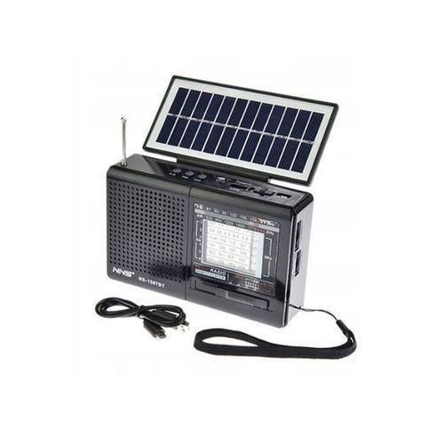 product_image_name-Generic-FM/AM Portable Radio With A Solar Panel-1