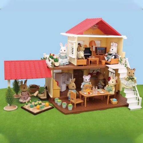 Children's Simulation Forest Animal Family 1:12 Scale Dollhouse