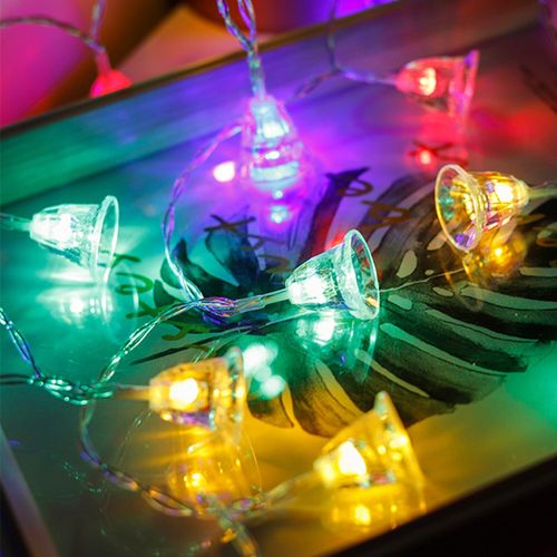 Generic Led Wind Chime String Christmas Day Color Flashing Lights