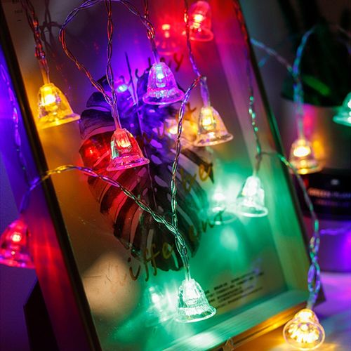 Generic Led Wind Chime String Christmas Day Color Flashing Lights @ Best  Price Online