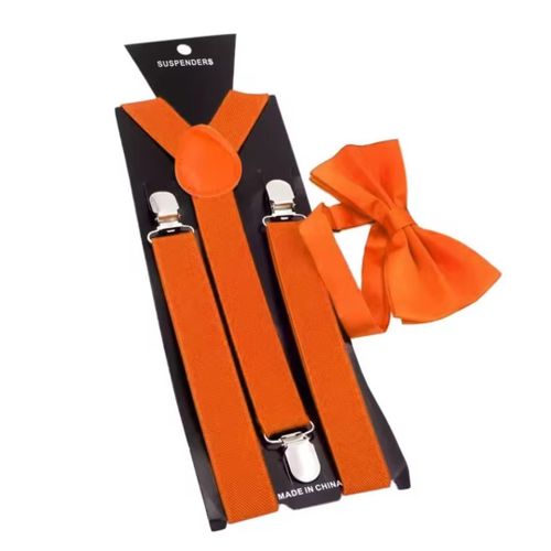 product_image_name-Generic-2 pcs children unisex bowtie _orange -3