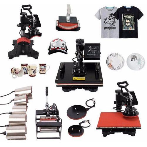 Generic 10 In 1 Combo Heat Press Machine For Pen Mug Plate Cloth T-shirt  Heat Transfer Printing Machine @ Best Price Online