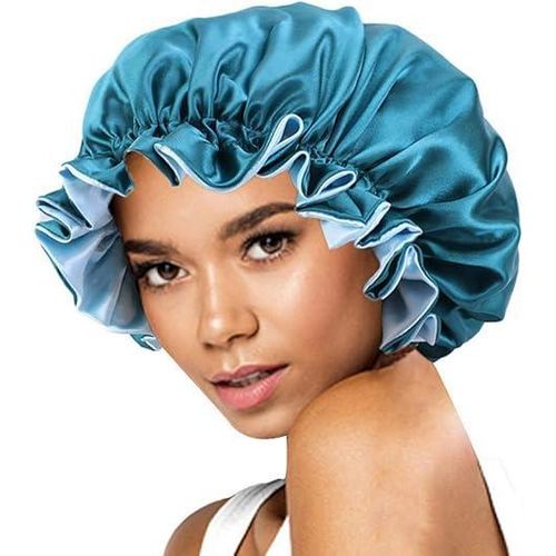 product_image_name-Fashion-Double Layer Satin Bonnet – Sleeping Cap for Hair-2