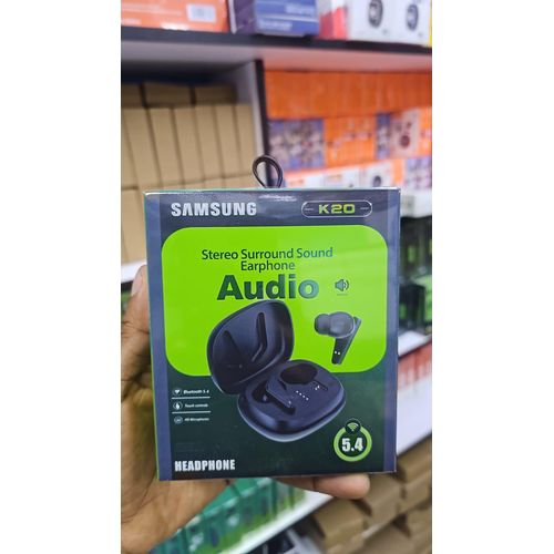 product_image_name-Generic-Samsung K20 Bluetooth Earpods – TWS Wireless Earbuds with Touch Control, Sweatproof & Battery Display_Black -5