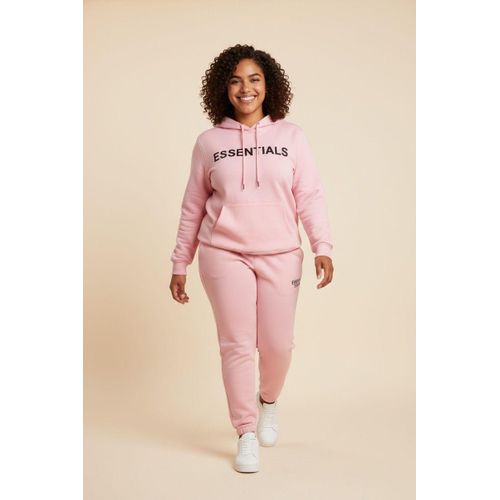 product_image_name-Fashion-PINK ESSENTIALS LABEL TRACKSUIT SET-5
