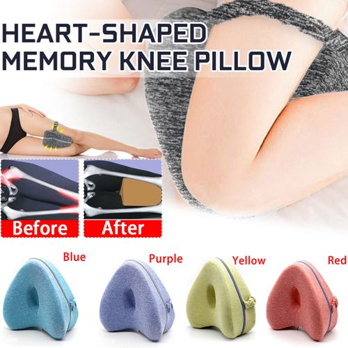 Heart-Shaped Memory Cotton Leg Pillow