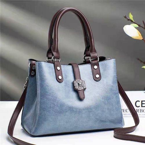 Buy Onlyeasy style PU-Leather Ladies purse/Handbag, designer leather hand  bag (Size: L 29 x H 22 x W 12, CM) (Black) at Amazon.in