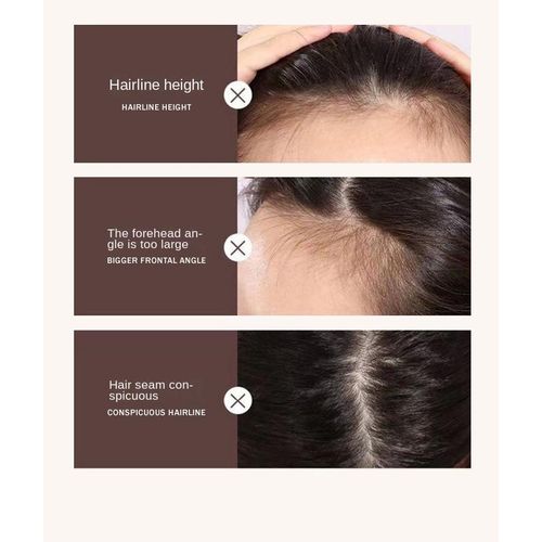 product_image_name-Generic-2pc Hair Line Powder Black & Brown, Root Cover Up, Natural Instant Waterproof Hairline Shadow Powder, Hair Concealer, Scalp Cover, Bald Head Cover, Thinning Hair, Less Hair Cover Colour-3