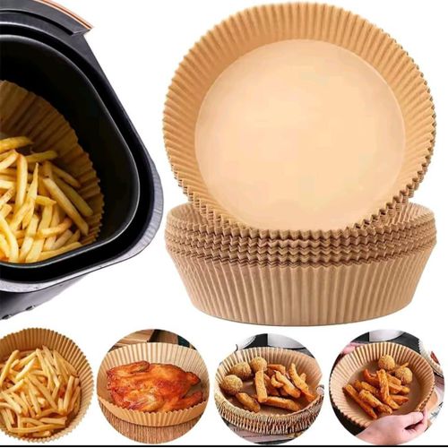 product_image_name-Generic-Round 50 pcs set Nonstick air fryer liners-1