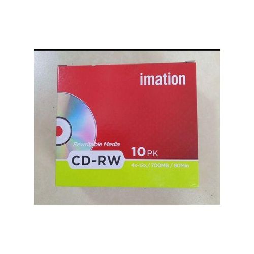 product_image_name-Imation-CD-RW 700MB 52X Jewel Case Rewritable - 10 Pc-1
