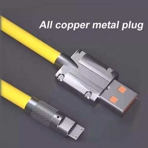 product_image_name-Generic-Sokany 6A 120W USB To TYPE-C Charge Fast Cable 200CM-3