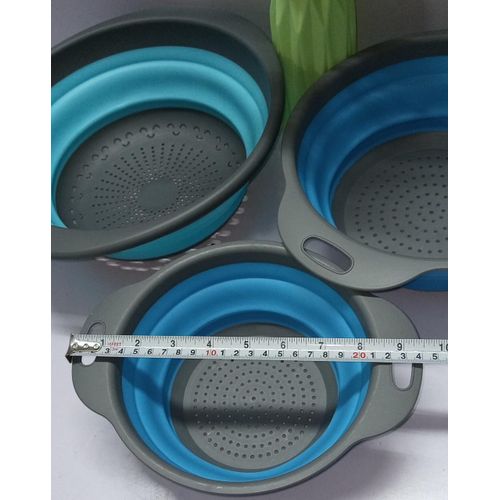 product_image_name-Generic-Collapsible Silicone Wash Drainer/Colander-3