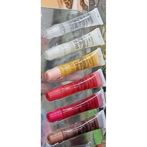 product_image_name-Generic-Miss Look 6Pcs Squeezing and Shine Lip Gloss Fruit Lip Balm-4