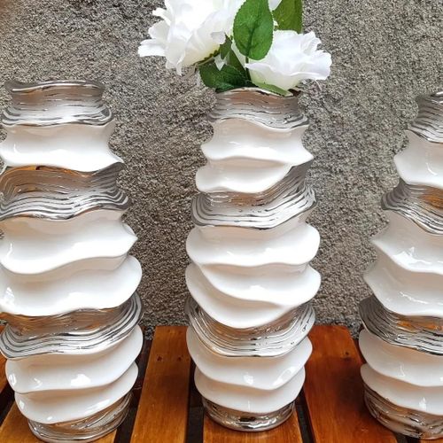 product_image_name-Generic-White   Flower Vase  Spiral Ceramic-3