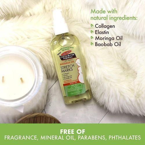 PALMER'S Cocoa Butter Formula Massage Lotion For Stretch Marks, Pregnancy Skin Care, With Collagen, Elastin, Argan oil And Shea Butter