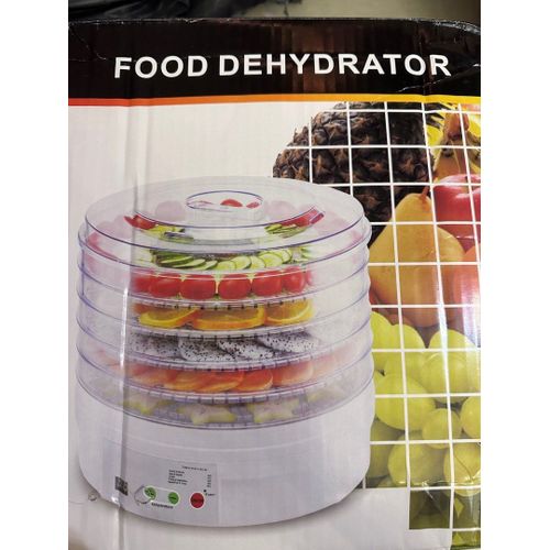 5 Layers Portable Food Dehydrator Machine for Fruit Jerky Vegetables Meats  Vegetable Dryer with Temperature Control 