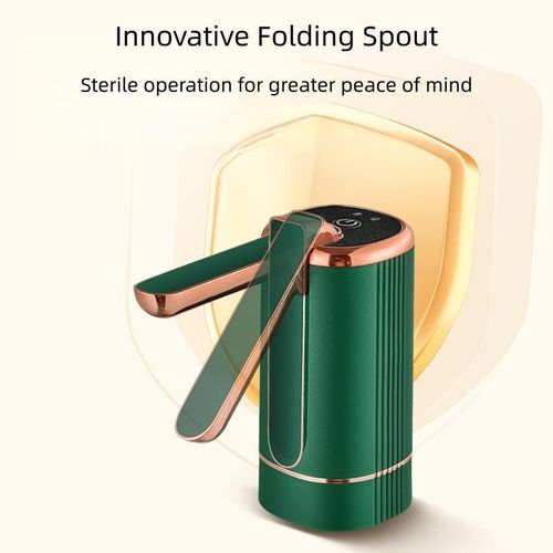 Homarom Water Pump Dispenser Electric Folding Barrel Charging Mineral Water Dispenser Pure Water Automatic Pressure Dispenser