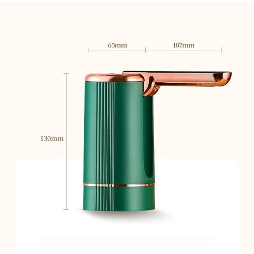Homarom Water Pump Dispenser Electric Folding Barrel Charging Mineral Water Dispenser Pure Water Automatic Pressure Dispenser