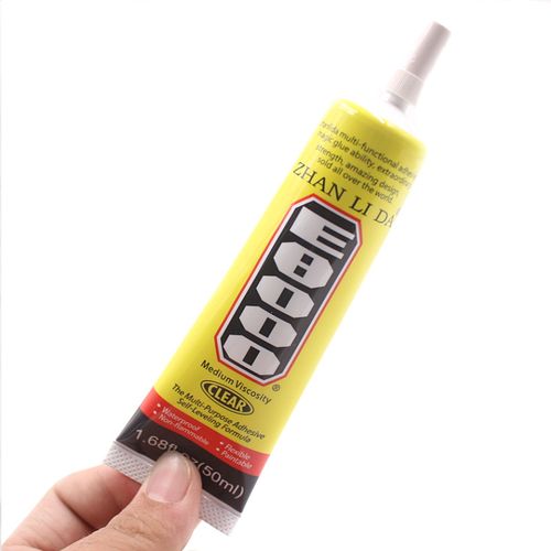 Leather and fabric glue. Heat activated, very strong and flexible 15ml