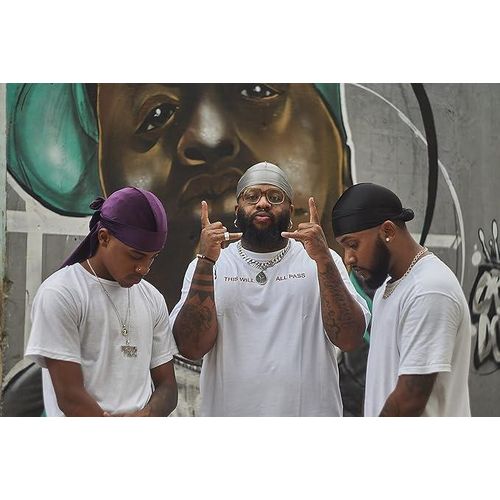 product_image_name-Fashion-2 Pieces Silky Durag Pack For Men Women Waves, Premium Satin Deluxe Du-rag-2