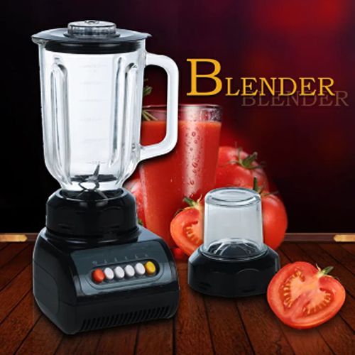 product_image_name-Rashnik-RN-999 2 In 1 Blender & Grinder –1.5L – 350W - Black-1