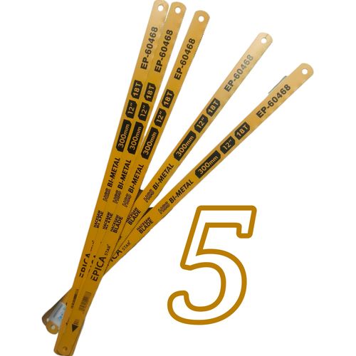 product_image_name-Epica-5X12 Inch 22mm Hack Saw Blades-1