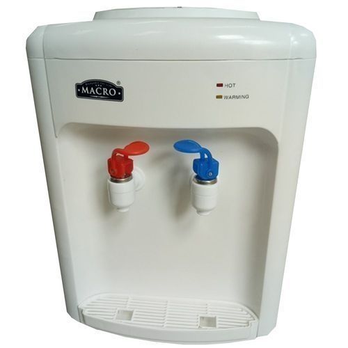 Macro Table Top Water Dispenser Hot & Normal Basic - White.