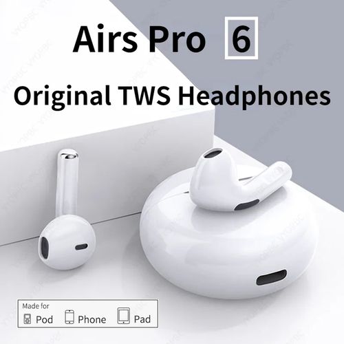 product_image_name-TWS-Pro 6 Tws Touch Controlwireless Bluetooth  Earbud-1