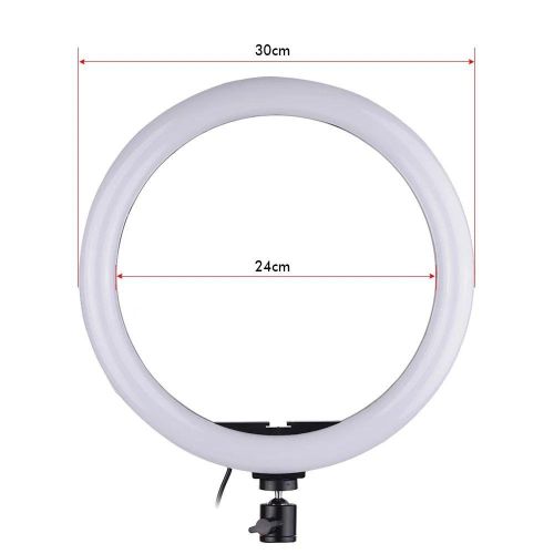 product_image_name-Generic-Bright 12-Inch Ring Light QX300 for Online Teaching-2