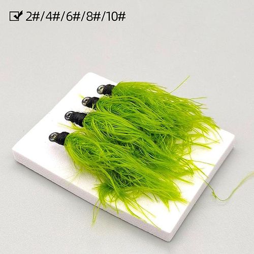 Generic 4pcs Seaweed Fish Hook Sea Fishing Simulation Water Grass