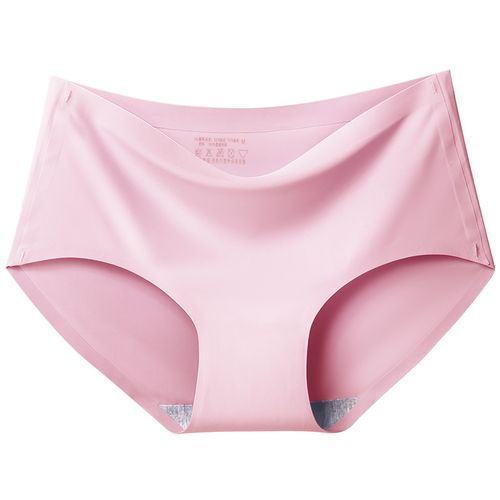 Classic Sexy Ice Silk Seamless Underwear Women's 3pcs PINK, BLUE AND PURPLE  @ Best Price Online