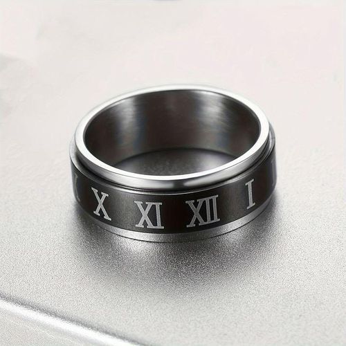 product_image_name-Jewelry-Roman Numeral Band Ring-2