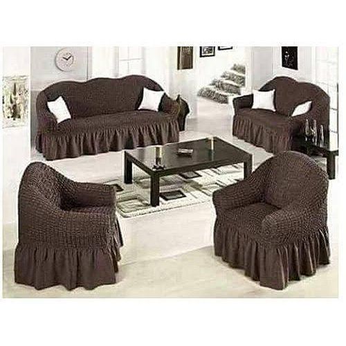 product_image_name-Generic-New Brown Turkish Buble Stretch Turkish Sofa Covers 7-Seater Set-1