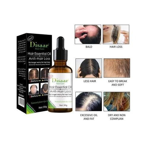 Disaar Anti Hair Loss/ Baldness Ginger Oilpromotes Strong Hair Growth