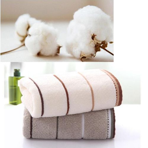 Generic 2 Lot Pure Cotton Towels Home Large Washcloths Bathtowel